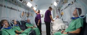 DHOMAT HIPERBARIKE TË OKSIGJENIT (HBOC)