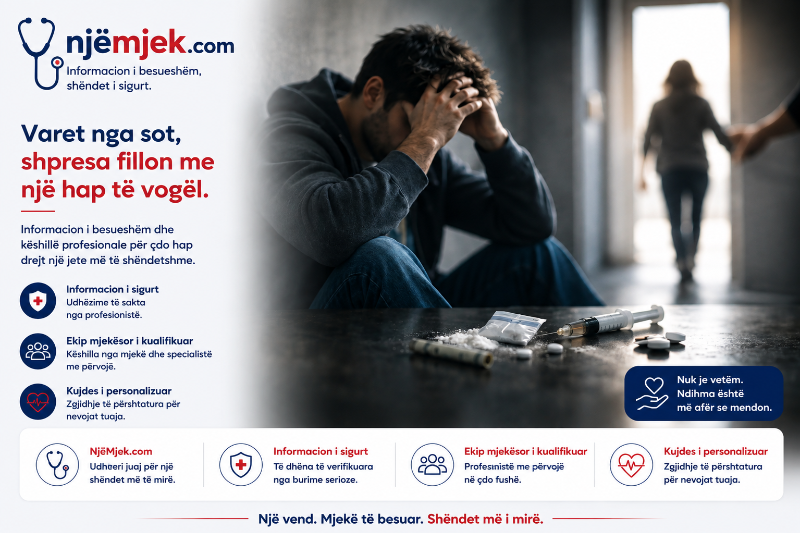 Varësia nga drogat nuk duhet ta kontrollojë jetën Varësia nga drogat nuk duhet ta kontrollojë jetën