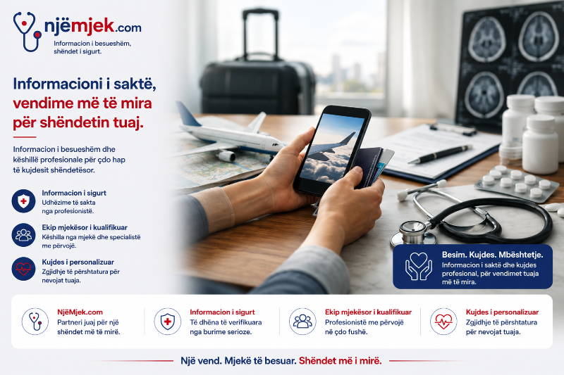 Organizim udhëtimi për trajtim mjekësor Organizim udhëtimi për trajtim mjekësor