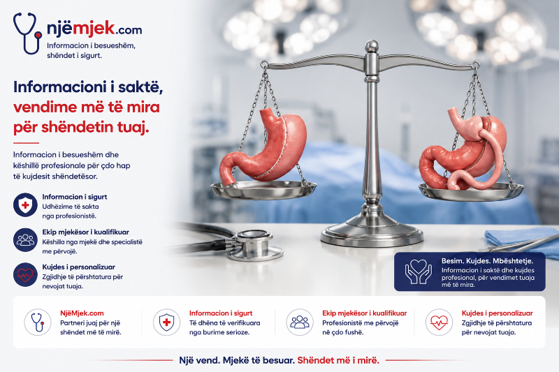 Gastric sleeve apo bypass: cila zgjidhet? Gastric sleeve apo bypass: cila zgjidhet?