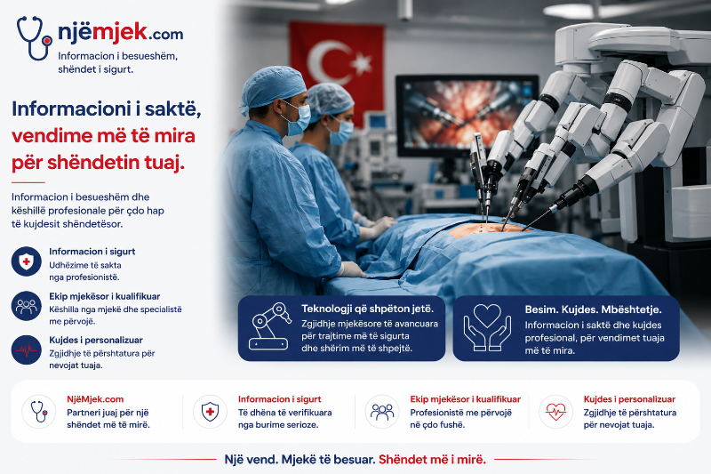 A ia vlen kirurgjia robotike në Turqi? A ia vlen kirurgjia robotike në Turqi?
