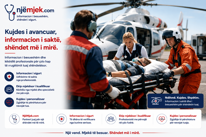 Ambulancë ajrore për pacientë: kur duhet Ambulancë ajrore për pacientë: kur duhet
