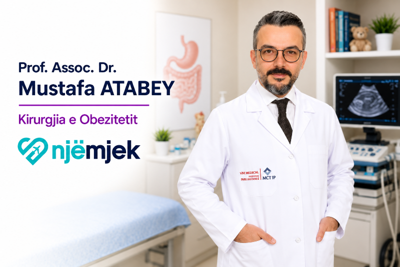 Prof. Assoc. Dr. Mustafa Atabey dhe kirurgjia e obezitetit Prof. Assoc. Dr. Mustafa Atabey dhe kirurgjia e obezitetit