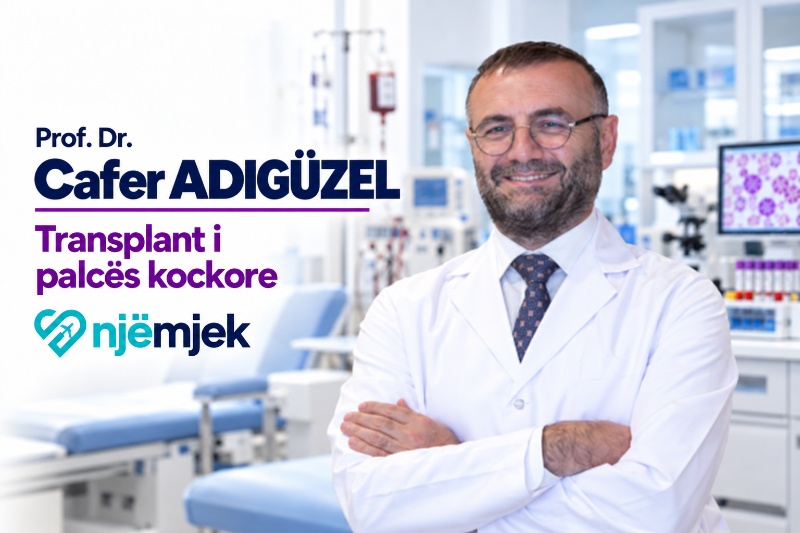 Prof. Dr. Cafer Adıgüzel dhe transplanti i palcës Prof. Dr. Cafer Adıgüzel dhe transplanti i palcës